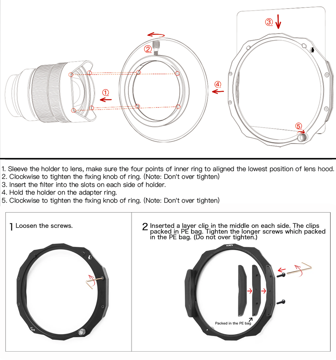 KANI HT150 III Filter Holder for SIGMA 12-24mm F4 DG HSM & SIGMA 14mm F1.4 DG DN