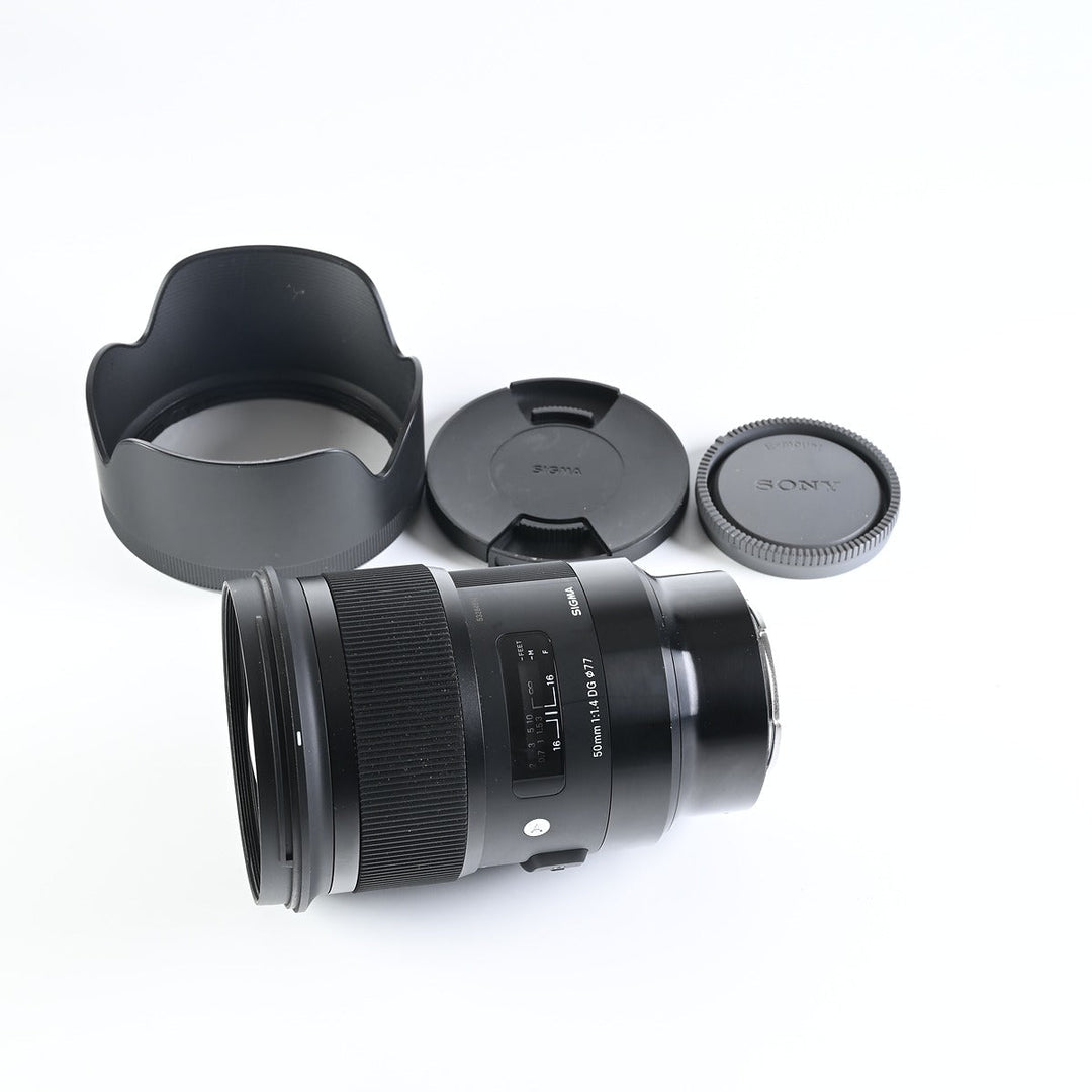 Used SIGMA 50mm F1.4 DG HSM | Art (Sony E-Mount, Standard Condition)