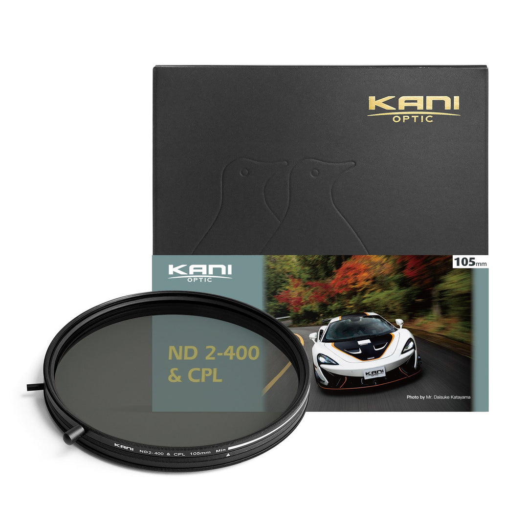 KANI Variable ND + CPL Filter (VND2-64 / VND2-400)