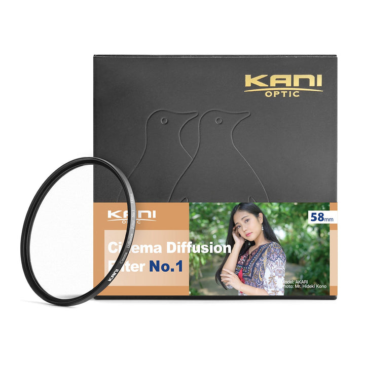 KANI Cinema Diffusion Filter(Black Mist) No.1 (58mm)