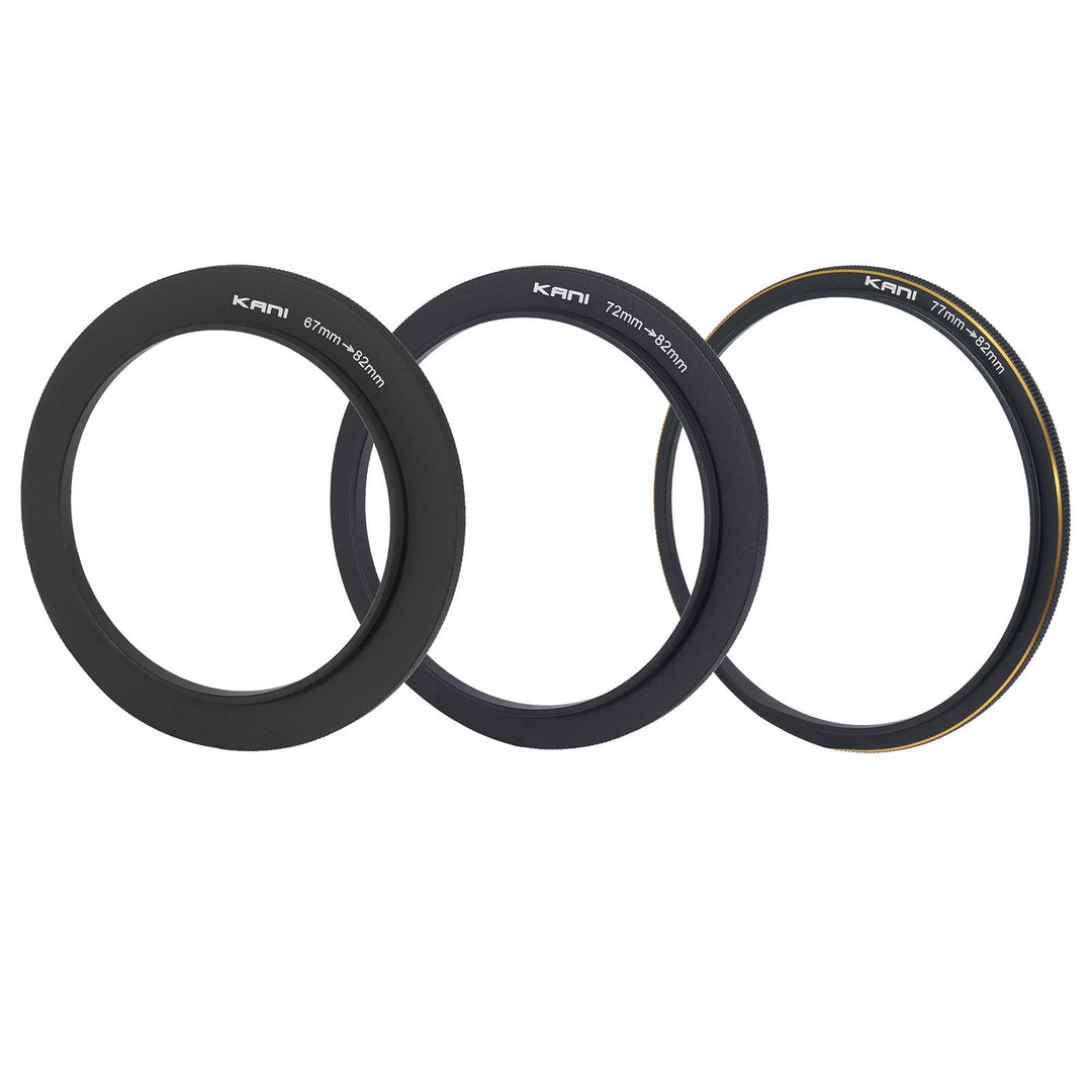 KANI Step-Up Rings for HT3 100mm holder ( 67/72/77-82mm )