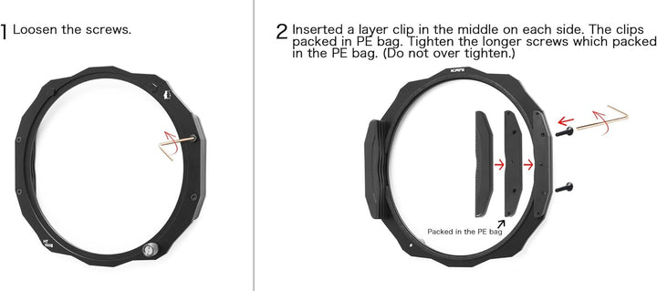 KANI 170mm Filter HOLDER SYSTEM FOR Carl Zeiss Distagon T* 15mm F2.8