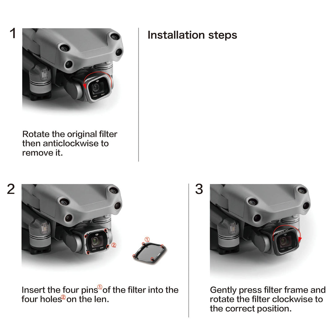 KANI Drone Filter Collection for DJI Mavic, Mini, Air & Pocket Series