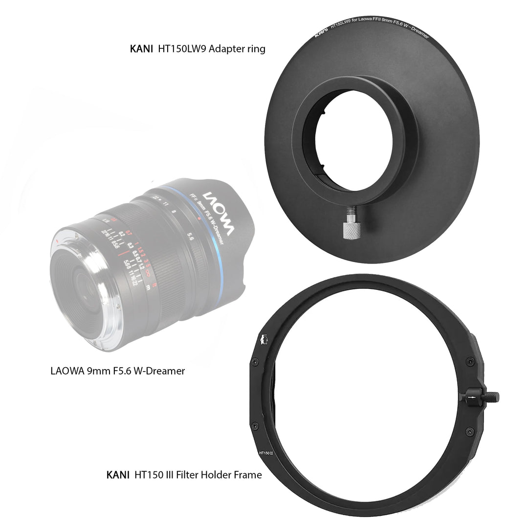 KANI HT150 III Filter Holder  for LAOWA 9mm F/5.6 W-Dreamer