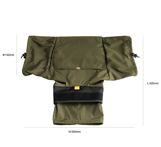 KANI Camera Rain Cover AC-006L(Green / Black)