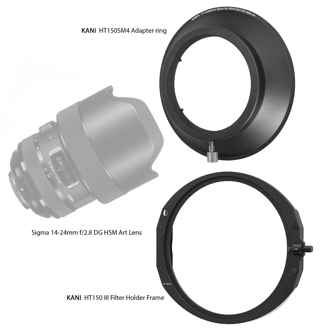 KANI HT150 III Filter Holder  for SIGMA 14-24mm f2.8 DG HSM