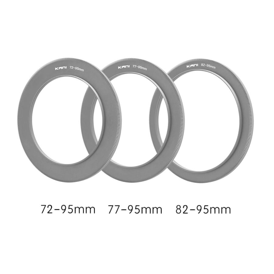 KANI Adapter Set II 150mm  (72-95mm,77-95mm,82-95mm)